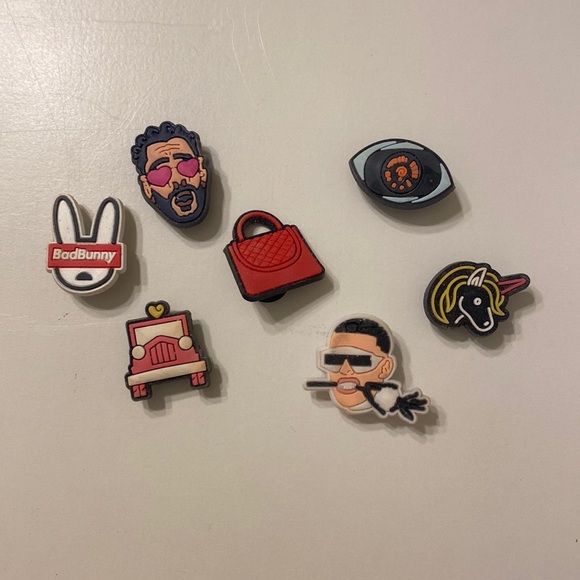 Other - Bad Bunny Crocs Charms